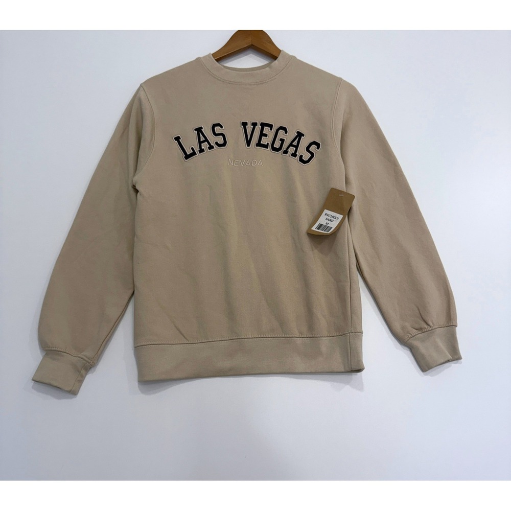 Passion Sweatshirt Mens M Las Vegas Nevada Graphic Pullover NWT